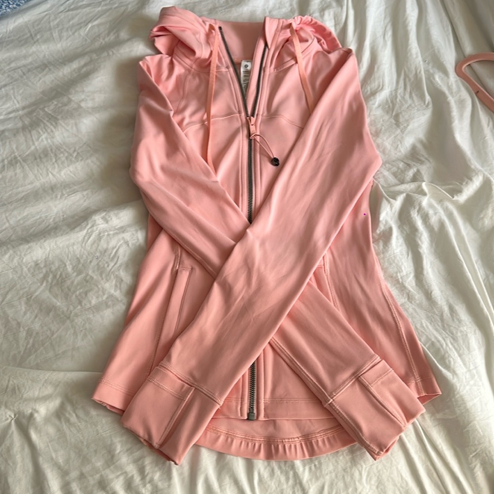 Dew pink lululemon define jacket